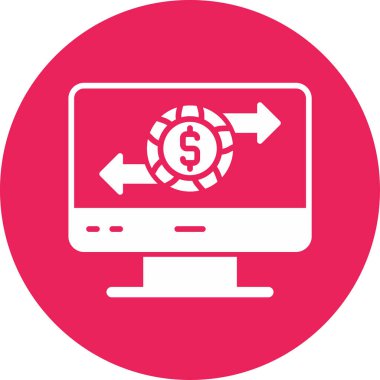 Basit Aktarım simgesi vektör çizimi