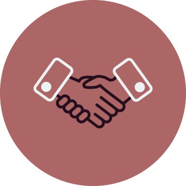 El sıkışma web simgesi, vektör illüstrasyonu