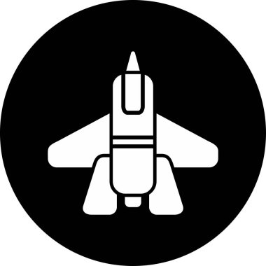 Uçak. Web simgesi basit illüstrasyon