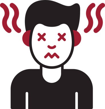 Tükenmiş. Web simgesi basit illüstrasyon