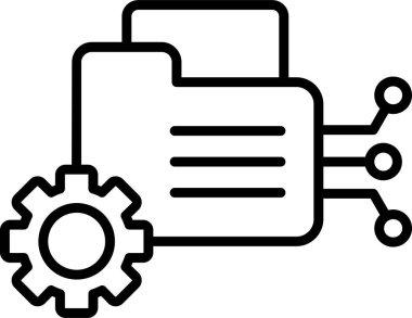 data düz vektör resimleme