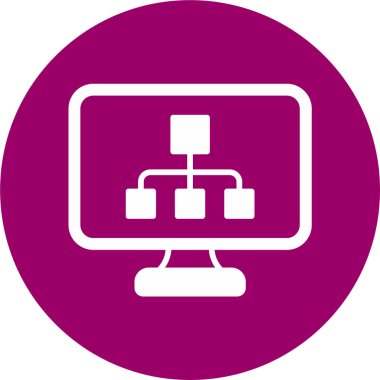 Web Yazılım simgesi, vektör illüstrasyonu