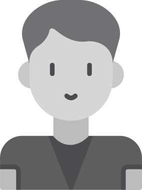 Psikiyatrist. Web simgesi basit illüstrasyon