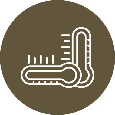 Ateşim var. Web simgesi basit illüstrasyon