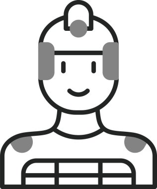 Süper kahraman ağ simgesi, vektör illüstrasyonu