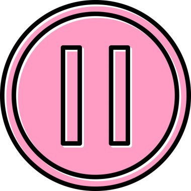 Paralel ağ simgesi, vektör illüstrasyonu