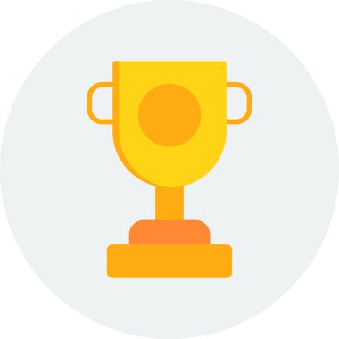 Ödül simgesinin temel doğrusal çizimi