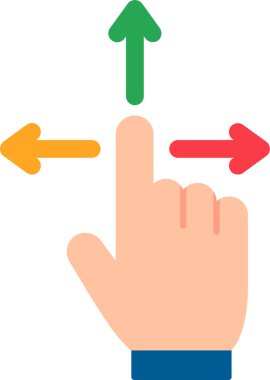 El simgesi, basit vektör çizim