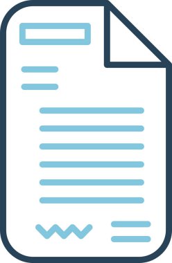 Harf web simgesi vektör illüstrasyonu