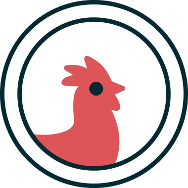 et ağ ikonu vektör illüstrasyonu