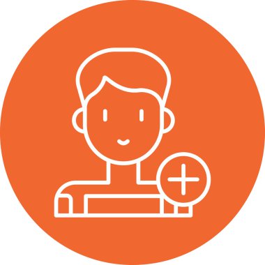 Sabırlı. Web simgesi basit illüstrasyon