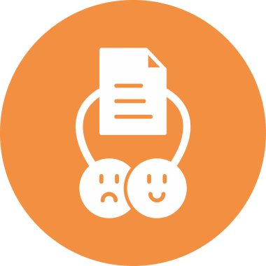 Pozitif değişim. Web simgesi basit illüstrasyon