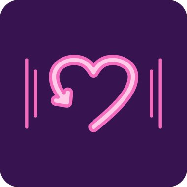 Basit ok simgesi vektör illüstrasyonu