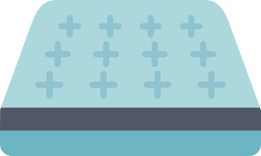 Yatak Ağı simgesi, basit vektör illüstrasyonu