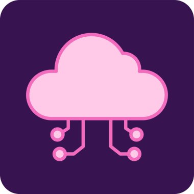 veri bulut hesaplama. Web simgesi