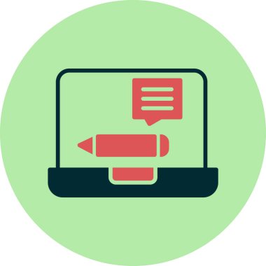 vector illustration of Feedback modern icon