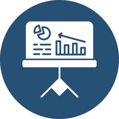 vector illustration of Analysis modern icon