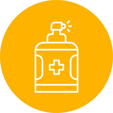 Sprey ağ ikonu vektör illüstrasyonu