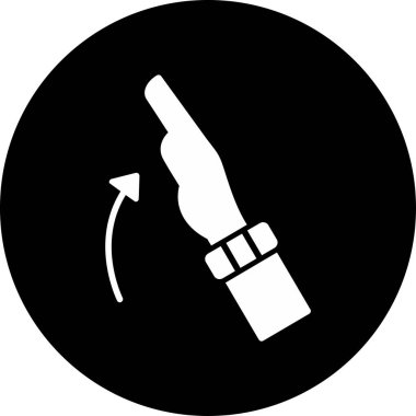 Jest yap. Web simgesi basit illüstrasyon 