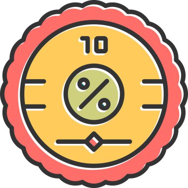 Basit ağ öneri ikonu vektörü