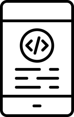 Mobil Kodlama Geliştirme programlama simgesi