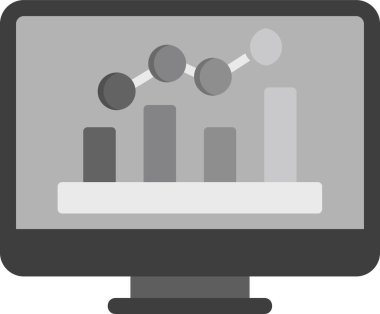 analitik veri veri simgesi - taslak biçimi