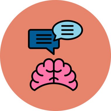 Diyalog baloncukları, iletişim konsepti, vektör illüstrasyonu