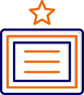 Öğrenmek. Web simgesi vektör illüstrasyonu