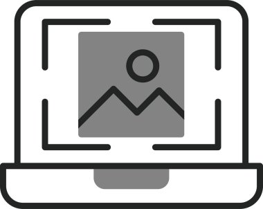 Çözüm. Web simgesi basit illüstrasyon 