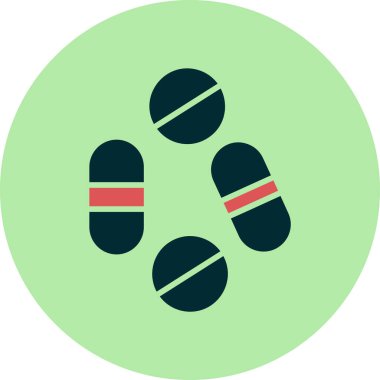 hap ikonu vektör illüstrasyonu 