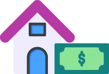 Varlıklar web simgesi vektör çizimi