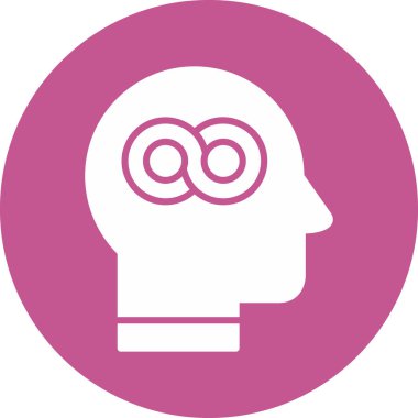 Felsefe web simgesi vektör illüstrasyonu