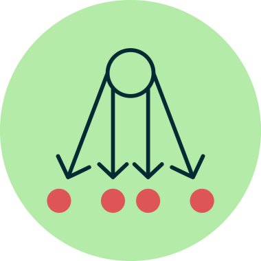  Nave Bayes. Web simgesi basit illüstrasyon