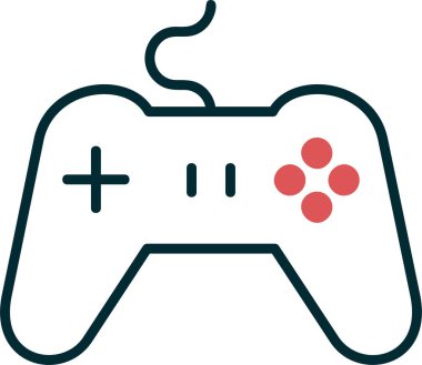 Kontrolcü. Web simgesi basit tasarım 