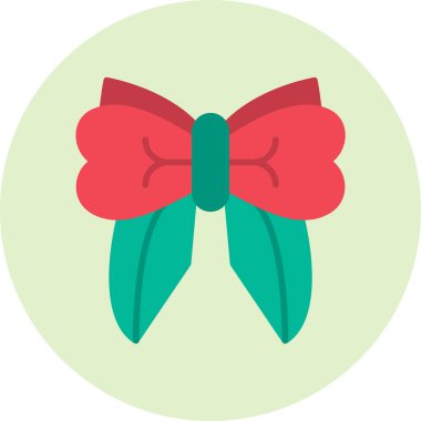 Kurdele yayı. Web simgesi basit illüstrasyon