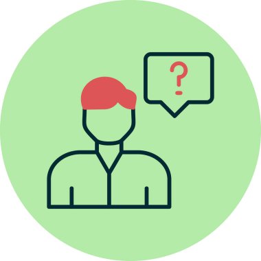 Yokluk simgesi vektör illüstrasyon tasarımı