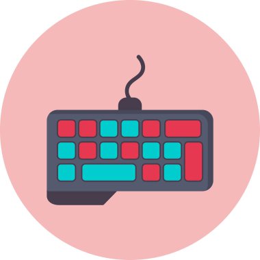 kaykay simgesi, vektör illüstrasyonu basit tasarım