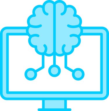 Öğrenmek. Web simgesi vektör illüstrasyonu