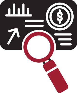 vector illustration of Analysis modern icon