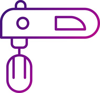 Karıştırıcı web simgesi basit illüstrasyon