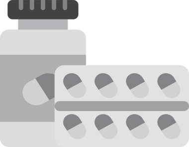 Antihistaminler web simgesi vektör çizimi