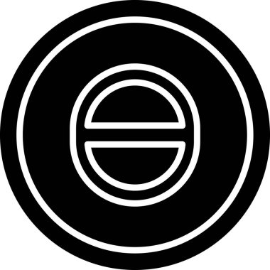 Teta. Web simgesi basit illüstrasyon