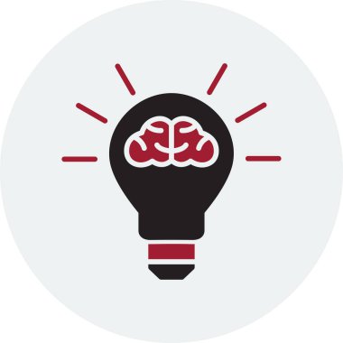 Öğrenmek. Web simgesi vektör illüstrasyonu