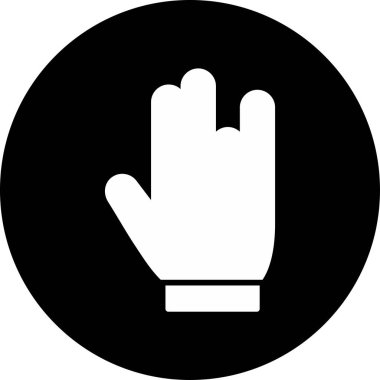 Beyaz Arkaplanda Şok Edici Simge Vektör Resimlendirmesi İzole Edildi 