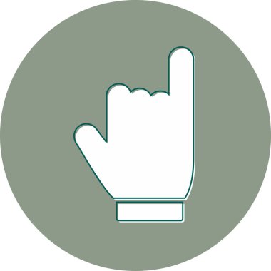 Beyaz Arkaplanda Simge Vektör İllüstrasyonuna Vaat Edin 