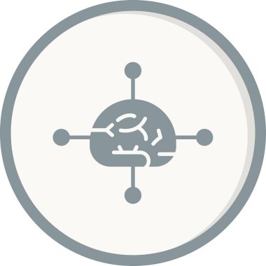 bağlantı ağ simgesi vektör illüstrasyonu