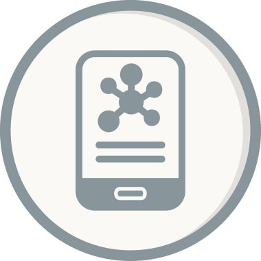 Dijital simge. Web tasarımı için özet çizim vektörü