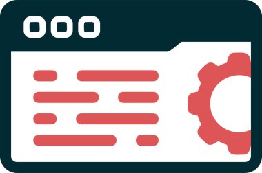 Web Ayarları, vites simgesi çizimi 