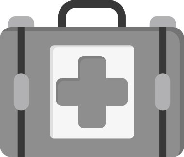 İlk yardım kiti vektör illüstrasyonu