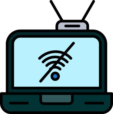 kilit web simge vektör çizim 